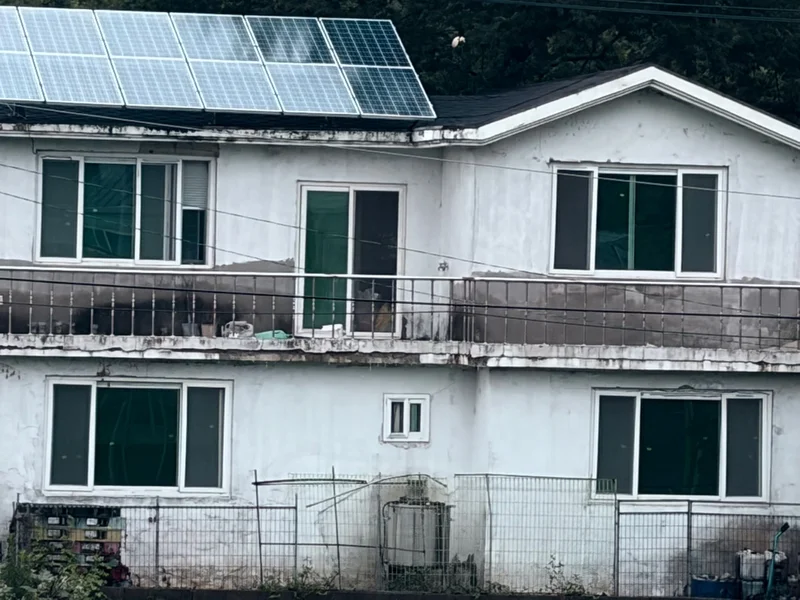 수원벽크랙보수 시공 현장